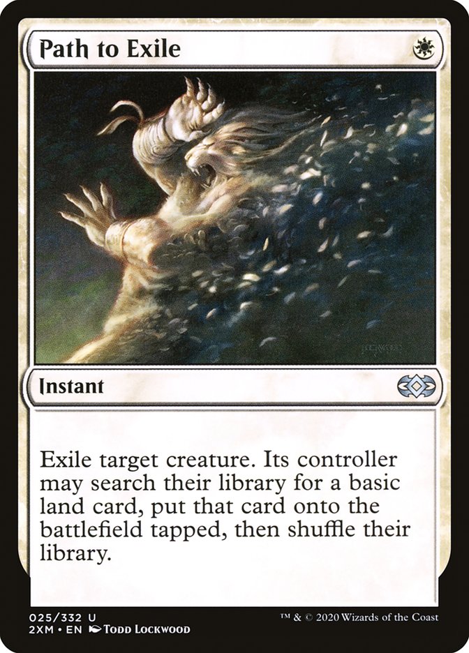 Path to Exile [Double Masters] | Jomio and Rueliete's Cards and Comics