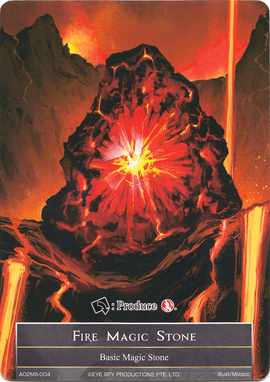 Fire Magic Stone (AO2MS-004) (AO2MS-004) [Alice Origin II] | Jomio and Rueliete's Cards and Comics