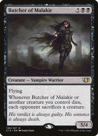 Butcher of Malakir [Commander 2014] | Jomio and Rueliete's Cards and Comics