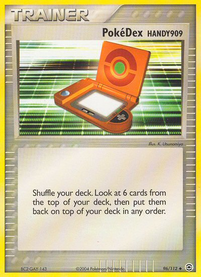 PokeDex HANDY909 (96/112) [EX: FireRed & LeafGreen] | Jomio and Rueliete's Cards and Comics