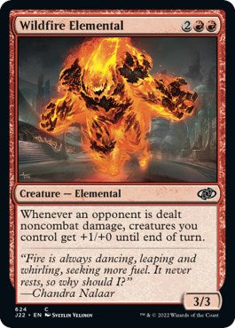 Wildfire Elemental [Jumpstart 2022] | Jomio and Rueliete's Cards and Comics