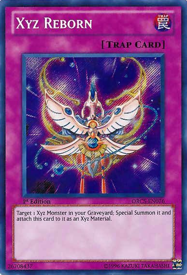 Xyz Reborn [ORCS-EN076] Secret Rare | Jomio and Rueliete's Cards and Comics
