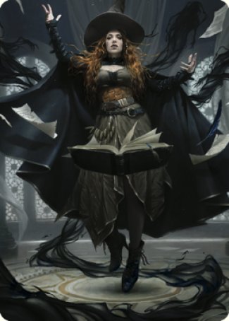 Tasha, the Witch Queen Art Card (41) [Commander Legends: Battle for Baldur's Gate Art Series] | Jomio and Rueliete's Cards and Comics