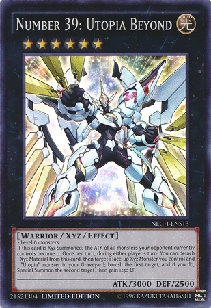Number 39: Utopia Beyond (SE) [NECH-ENS13] Super Rare | Jomio and Rueliete's Cards and Comics