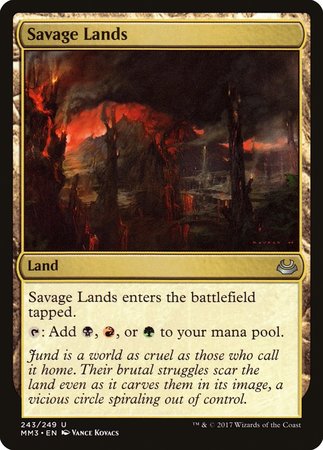 Savage Lands [Modern Masters 2017] | Jomio and Rueliete's Cards and Comics