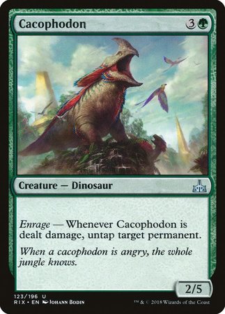 Cacophodon [Rivals of Ixalan] | Jomio and Rueliete's Cards and Comics