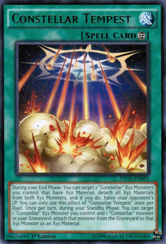 Constellar Tempest [INOV-EN091] Rare | Jomio and Rueliete's Cards and Comics