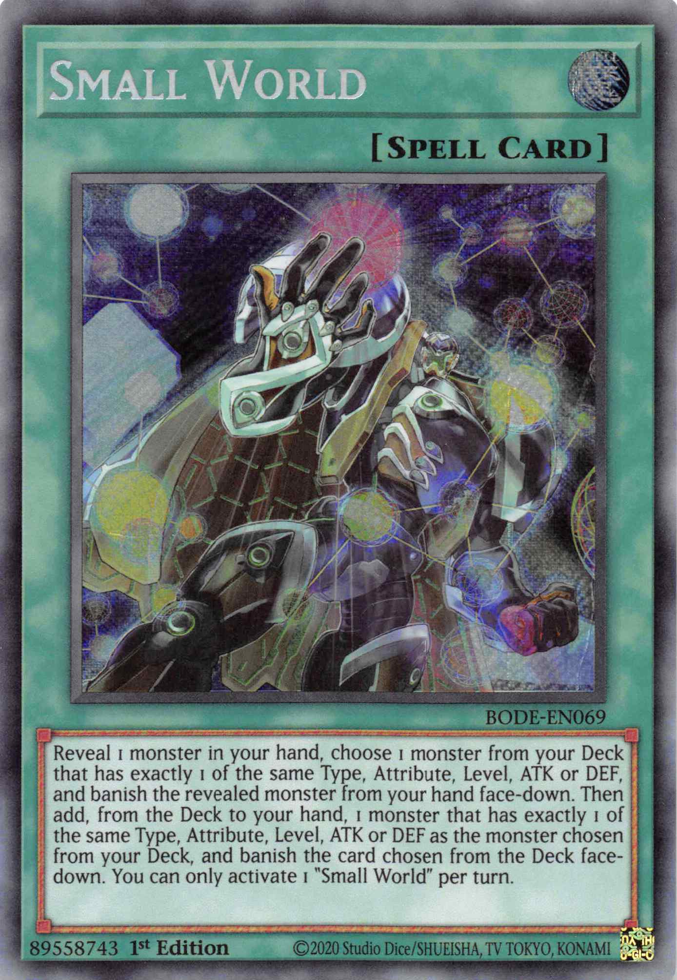 Small World [BODE-EN069] Secret Rare | Jomio and Rueliete's Cards and Comics