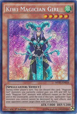 Kiwi Magician Girl [MVP1-ENS16] Secret Rare | Jomio and Rueliete's Cards and Comics