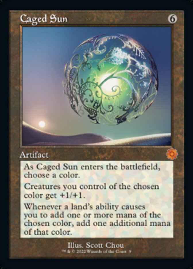 Caged Sun (Retro) [The Brothers' War Retro Artifacts] | Jomio and Rueliete's Cards and Comics