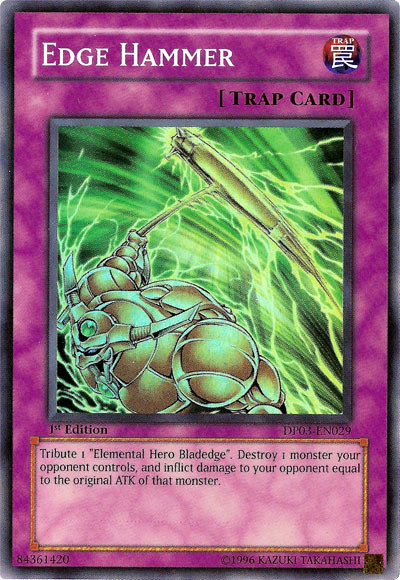 Edge Hammer [DP03-EN029] Super Rare | Jomio and Rueliete's Cards and Comics