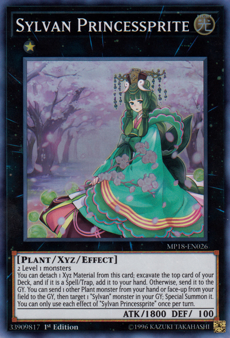 Sylvan Princessprite [MP18-EN026] Super Rare | Jomio and Rueliete's Cards and Comics