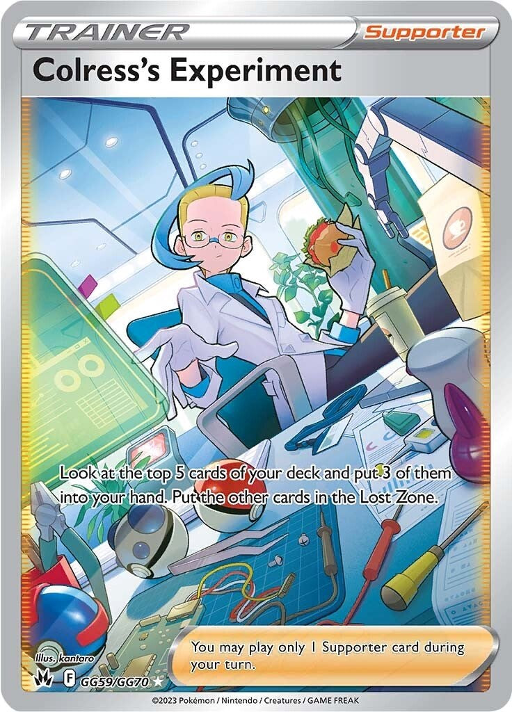 Colress's Experiment (GG59/GG70) [Sword & Shield: Crown Zenith] | Jomio and Rueliete's Cards and Comics
