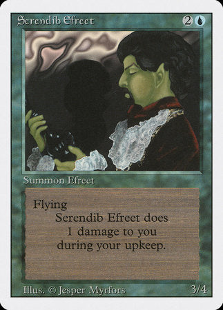 Serendib Efreet [Revised Edition] | Jomio and Rueliete's Cards and Comics