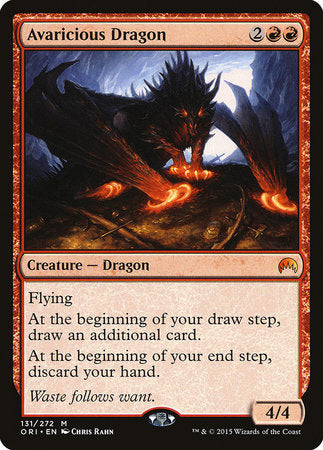 Avaricious Dragon [Magic Origins] | Jomio and Rueliete's Cards and Comics