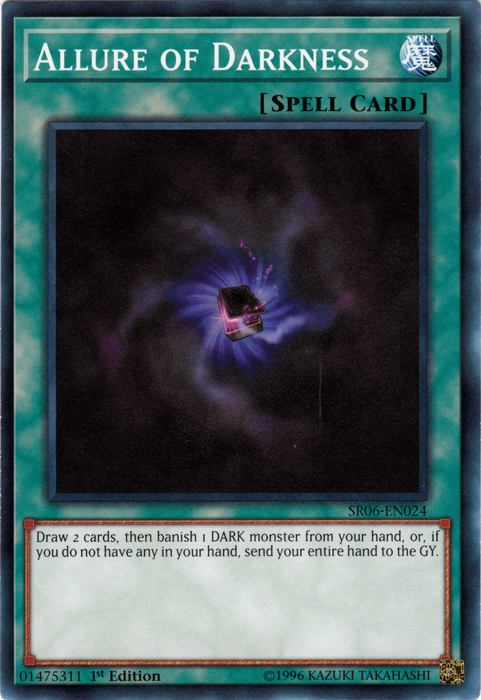 Allure of Darkness [SR06-EN024] Common | Jomio and Rueliete's Cards and Comics