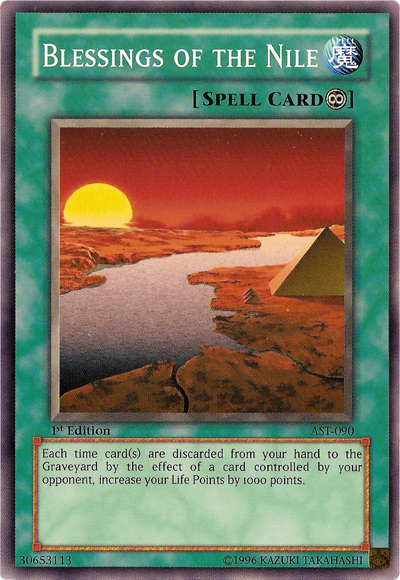 Blessings of the Nile [AST-090] Common | Jomio and Rueliete's Cards and Comics