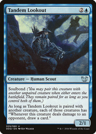 Tandem Lookout [Duel Decks: Blessed vs. Cursed] | Jomio and Rueliete's Cards and Comics