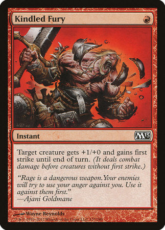 Kindled Fury [Magic 2013] | Jomio and Rueliete's Cards and Comics