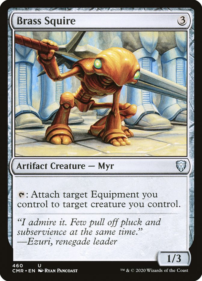 Brass Squire [Commander Legends] | Jomio and Rueliete's Cards and Comics