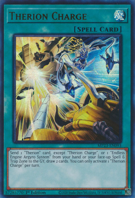 Therion Charge [MP23-EN093] Ultra Rare | Jomio and Rueliete's Cards and Comics