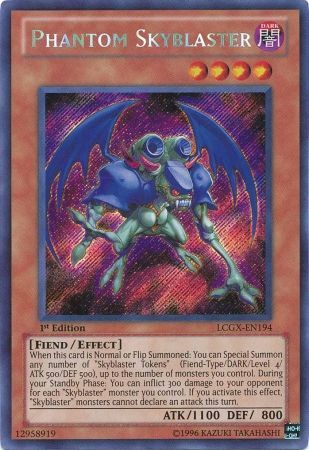 Phantom Skyblaster [LCGX-EN194] Secret Rare | Jomio and Rueliete's Cards and Comics