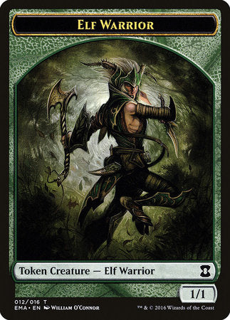Elf Warrior Token [Eternal Masters Tokens] | Jomio and Rueliete's Cards and Comics