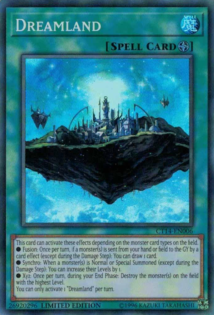 Dreamland [CT14-EN006] Super Rare | Jomio and Rueliete's Cards and Comics