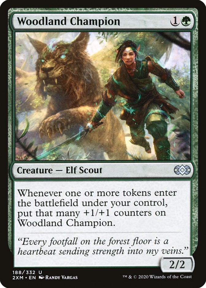 Woodland Champion [Double Masters] | Jomio and Rueliete's Cards and Comics
