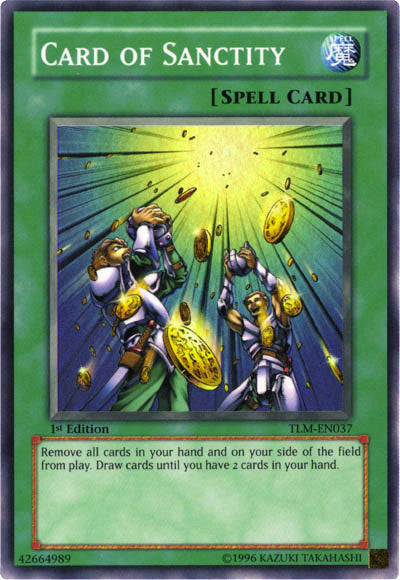 Card of Sanctity [TLM-EN037] Super Rare | Jomio and Rueliete's Cards and Comics