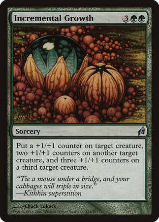 Incremental Growth [Lorwyn] | Jomio and Rueliete's Cards and Comics