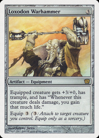 Loxodon Warhammer [Ninth Edition] | Jomio and Rueliete's Cards and Comics