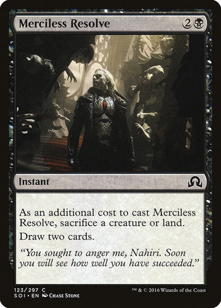 Merciless Resolve [Shadows over Innistrad] | Jomio and Rueliete's Cards and Comics