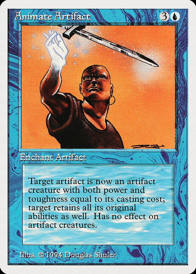 Animate Artifact [Summer Magic / Edgar] | Jomio and Rueliete's Cards and Comics