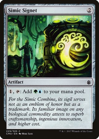 Simic Signet [Commander Anthology] | Jomio and Rueliete's Cards and Comics