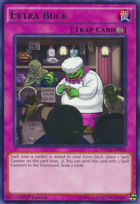 Extra Buck [MP16-EN095] Rare | Jomio and Rueliete's Cards and Comics