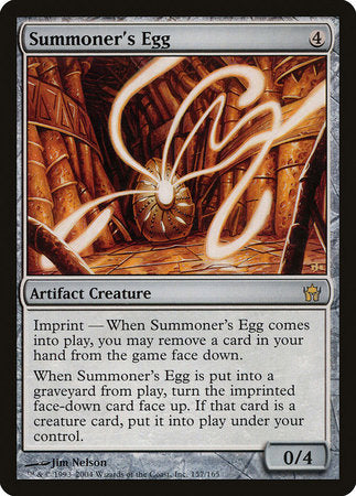 Summoner's Egg [Fifth Dawn] | Jomio and Rueliete's Cards and Comics