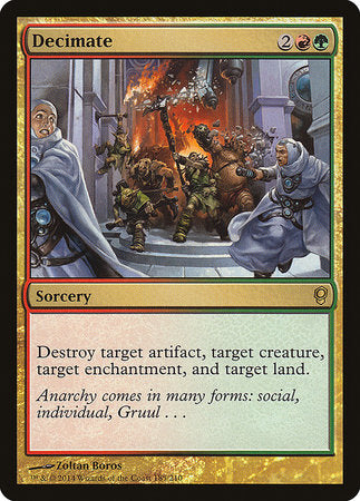 Decimate [Conspiracy] | Jomio and Rueliete's Cards and Comics