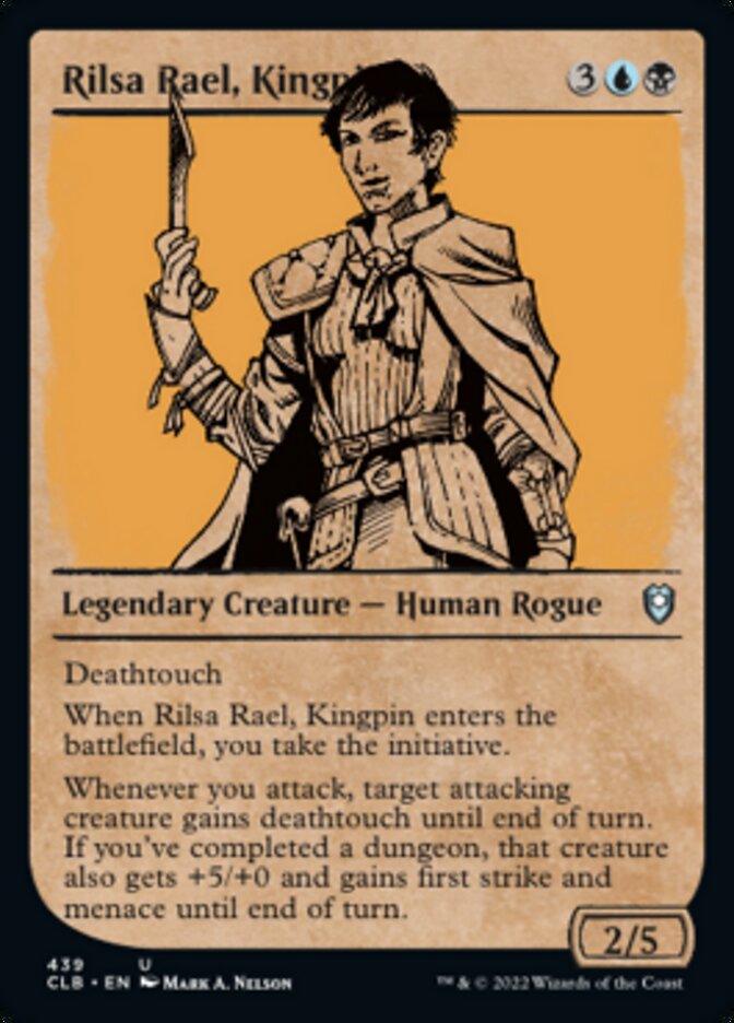 Rilsa Rael, Kingpin (Showcase) [Commander Legends: Battle for Baldur's Gate] | Jomio and Rueliete's Cards and Comics