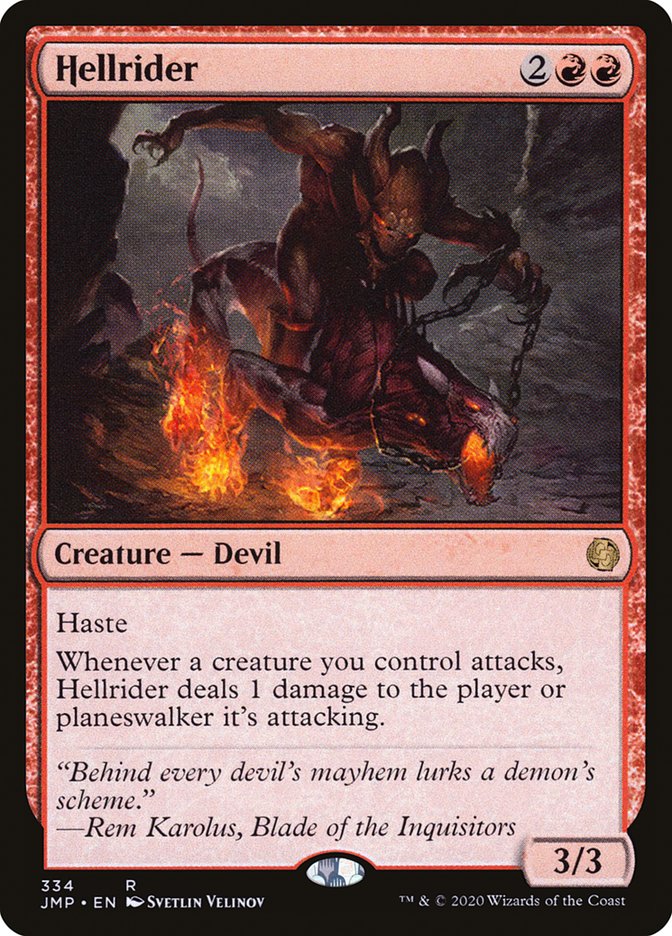 Hellrider [Jumpstart] | Jomio and Rueliete's Cards and Comics