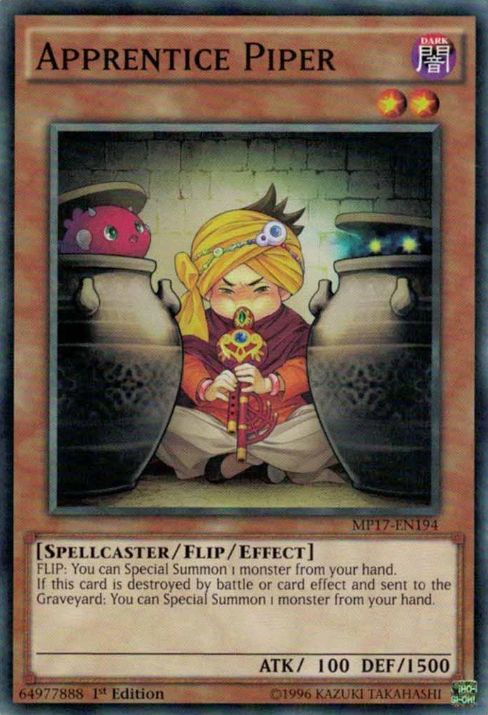 Apprentice Piper [MP17-EN194] Common | Jomio and Rueliete's Cards and Comics