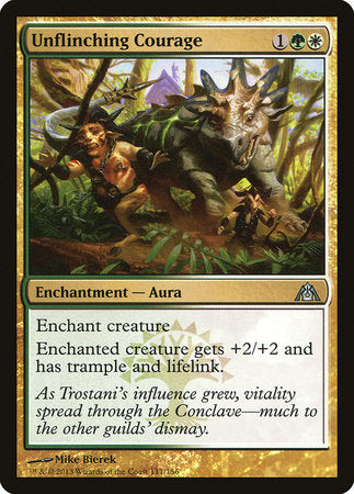 Unflinching Courage [Dragon's Maze] | Jomio and Rueliete's Cards and Comics