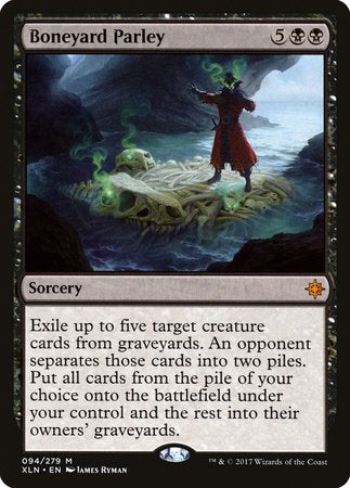 Boneyard Parley [Ixalan] | Jomio and Rueliete's Cards and Comics