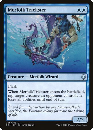Merfolk Trickster [Dominaria] | Jomio and Rueliete's Cards and Comics