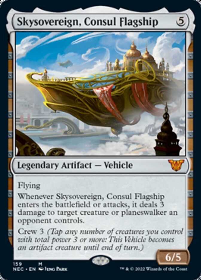 Skysovereign, Consul Flagship [Kamigawa: Neon Dynasty Commander] | Jomio and Rueliete's Cards and Comics