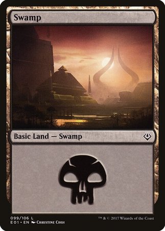 Swamp (99) [Archenemy: Nicol Bolas] | Jomio and Rueliete's Cards and Comics
