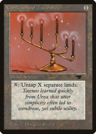 Candelabra of Tawnos [Antiquities] | Jomio and Rueliete's Cards and Comics