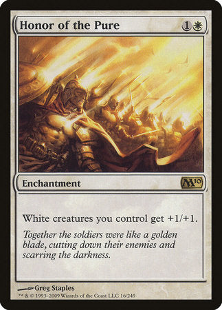 Honor of the Pure [Magic 2010] | Jomio and Rueliete's Cards and Comics