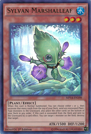 Sylvan Marshalleaf [MP14-EN198] Ultra Rare | Jomio and Rueliete's Cards and Comics