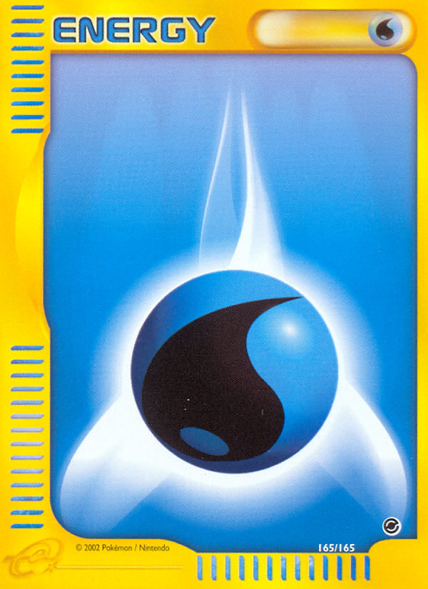 Water Energy (165/165) [Expedition: Base Set] | Jomio and Rueliete's Cards and Comics